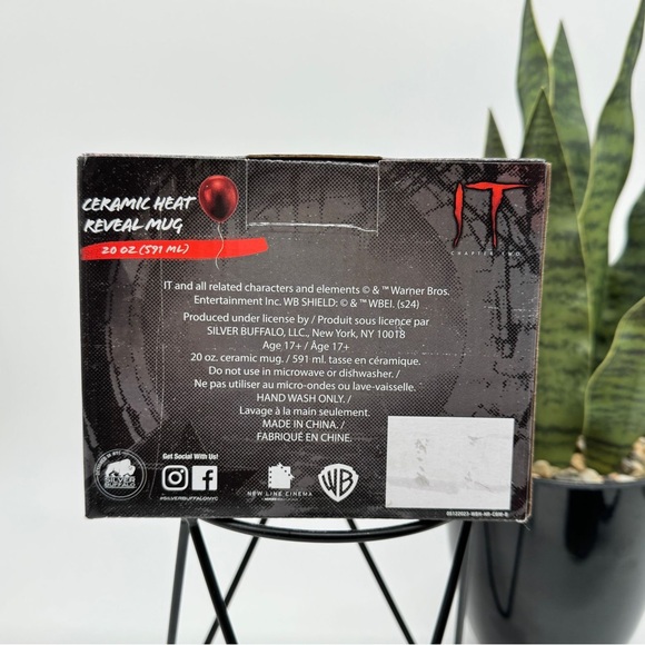 Warner Bros. Ceramic Heat Reveal 20oz It Pennywise You'll Float Too - Picture 4 of 4